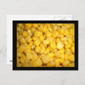 Carte Postale Maïs doux (Devant / Derrière)