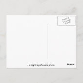 Carte Postale Mais il se développe (Dos)