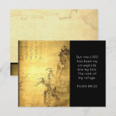 Carte Postale Mais l'Éternel a été mon fief (Devant / Derrière)