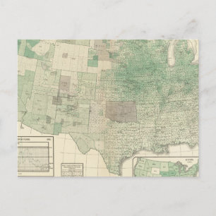 Carte Postale Maïs par acre planté