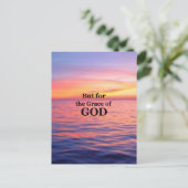 Carte Postale "Mais pour la grâce de Dieu." (Debout devant)