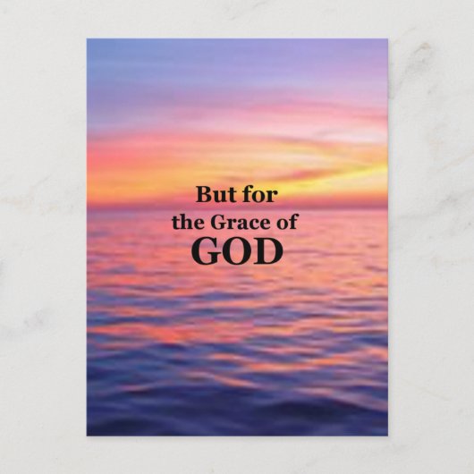 Carte Postale "Mais pour la grâce de Dieu." (Devant)