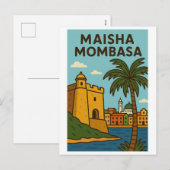 Carte postale - Maisha Mombasa (Devant / Derrière)