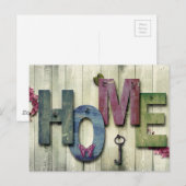 Carte Postale Maison (Devant / Derrière)