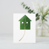 Carte Postale Maison à feuilles (Debout devant)