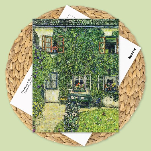 Carte Postale Maison à Guardaboschi Gustav Klimt