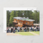 Carte Postale Maison à l'envers (Devant / Derrière)