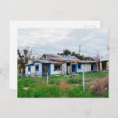 Carte Postale Maison abandonnée (Devant / Derrière)