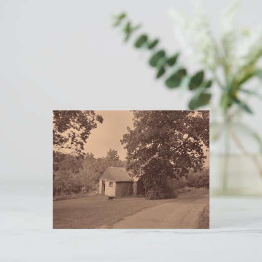 Carte Postale Maison Abandonnée (Debout devant)