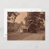 Carte Postale Maison Abandonnée (Devant / Derrière)