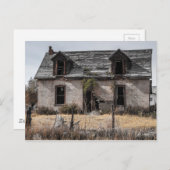Carte Postale Maison Abandonnée Dans Le Centre De L'Utah (Devant / Derrière)
