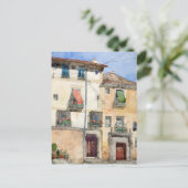 Carte Postale Maison ancienne à Segovia, Espagne | Cass Gilbert (Debout devant)