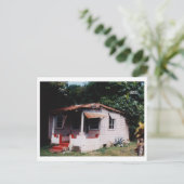 Carte Postale Maison ancienne jamaïcaine (Debout devant)