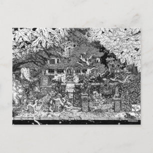 Carte Postale Maison au bout de la voie