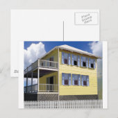 Carte Postale Maison bahamienne (Devant / Derrière)
