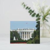 Carte postale "Maison Blanche" (Debout devant)