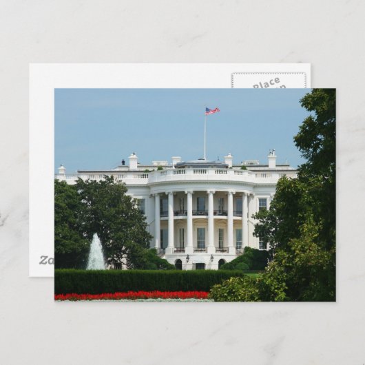 Carte postale "Maison Blanche" (Devant / Derrière)