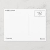 Carte Postale Maison Blanche abandonnée dans les bois (Dos)