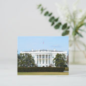 Carte Postale Maison Blanche De La Pelouse (Debout devant)