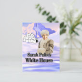 Carte Postale maison blanche de sarahs (Debout devant)