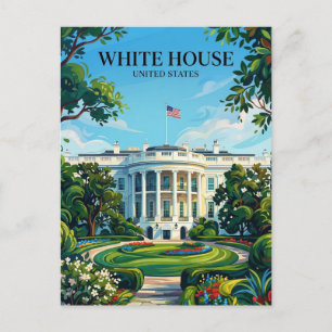 Carte Postale Maison Blanche District de Columbia