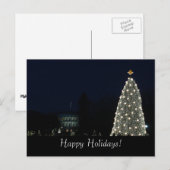 Carte postale Maison Blanche et Arbre National (Devant / Derrière)