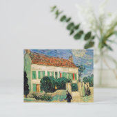 Carte Postale Maison blanche la nuit - Vincent van Gogh (Debout devant)