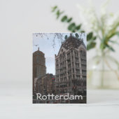 Carte Postale Maison Blanche, Rotterdam (Debout devant)