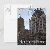 Carte Postale Maison Blanche, Rotterdam (Devant / Derrière)