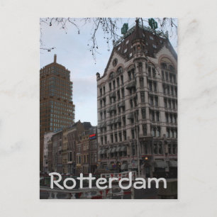 Carte Postale Maison Blanche, Rotterdam