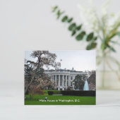 Carte Postale Maison Blanche, Washington, DC (Debout devant)