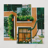 Carte Postale Maison Canal à Amsterdam (Devant / Derrière)