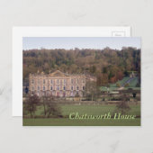 Carte Postale Maison Chatsworth (Devant / Derrière)