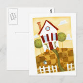 Carte Postale maison cuite (Devant / Derrière)