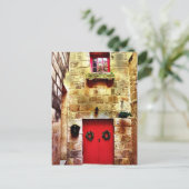 Carte Postale Maison dans l'allée (Debout devant)