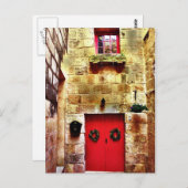 Carte Postale Maison dans l'allée (Devant / Derrière)