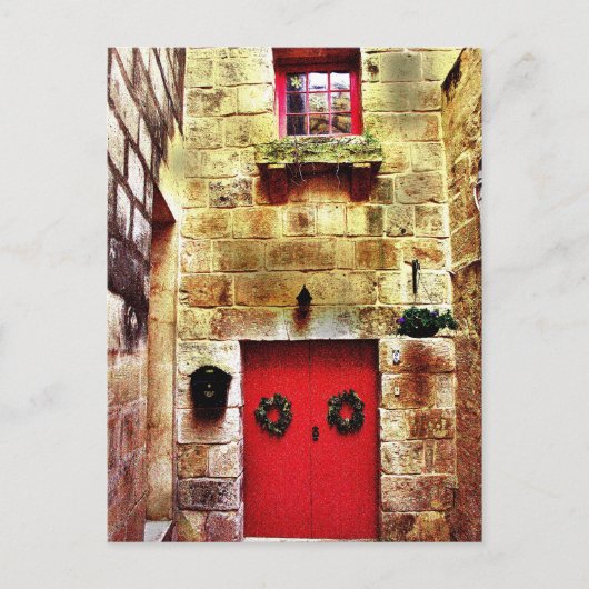 Carte Postale Maison dans l'allée (Devant)