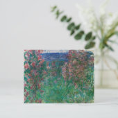 Carte Postale Maison dans les roses, Monet (Debout devant)