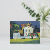 Carte Postale Maison dans un paysage (Debout devant)