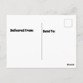 Carte Postale Maison d'arbre ronde (Dos)