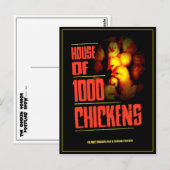 Carte Postale MAISON de 1000 POULETS (Devant / Derrière)