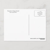 Carte Postale Maison de bains vintage de Detroit (Dos)