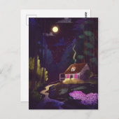 Carte Postale Maison de campagne confortable (Devant / Derrière)