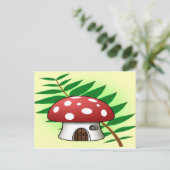 Carte Postale Maison de champignons (Debout devant)