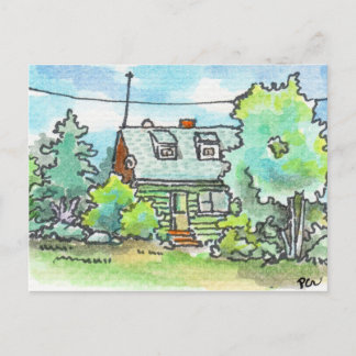 Carte Postale Maison de cottage sur 89