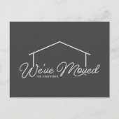 Carte Postale Maison de couleur Arrière - plan modifiable Nous a (Devant)