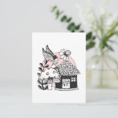Carte Postale Maison de Fairy et Fairy (Debout devant)