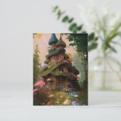 Carte Postale Maison de fée (Debout devant)