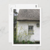 Carte Postale Maison de fleur (Devant / Derrière)