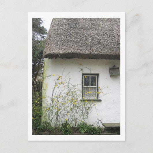 Carte Postale Maison de fleur (Devant)